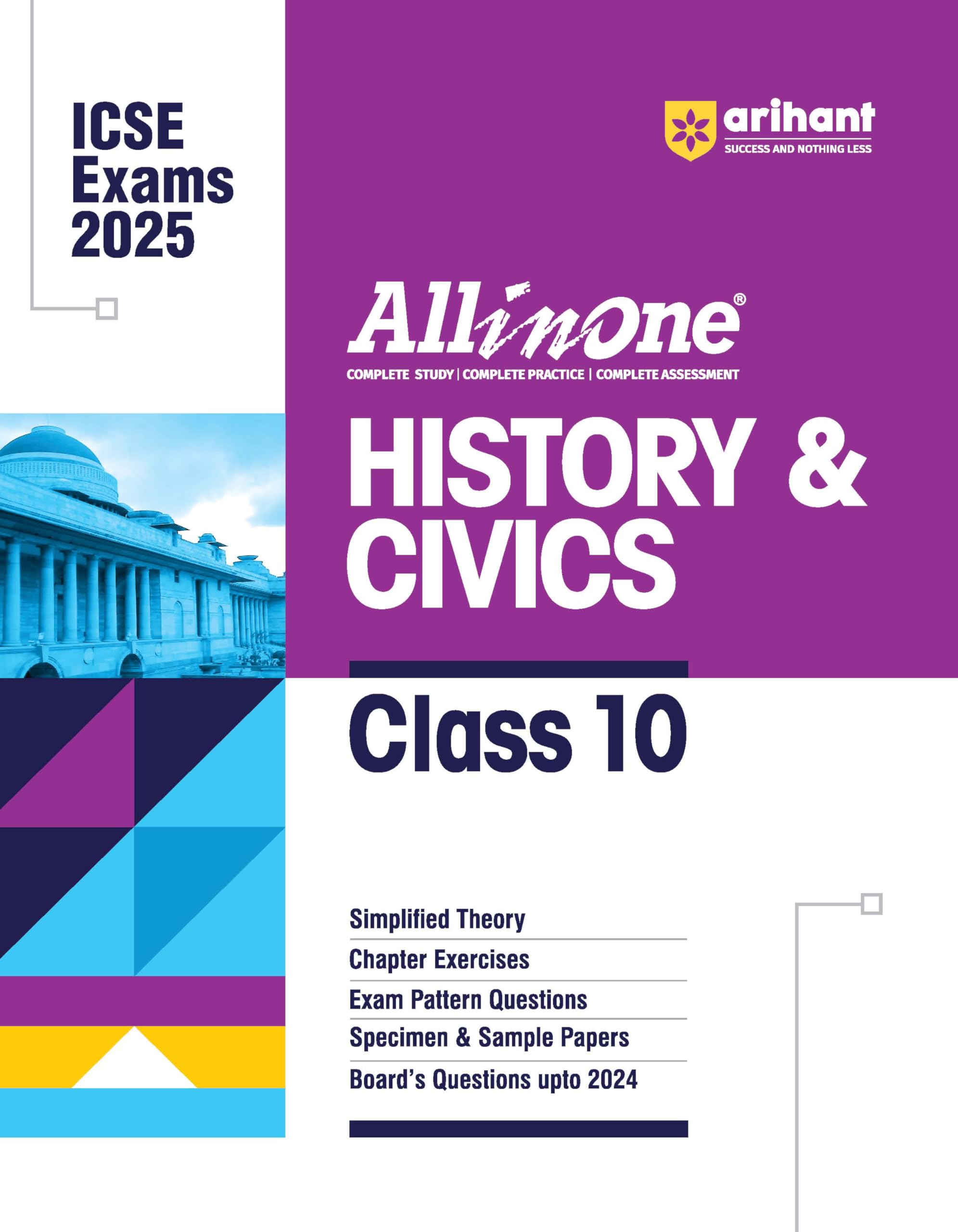 (OLD Edition) ICSE Exam All in oneHistory & Civics Class 10