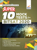 Super 10 Mock Tests For Bitsat 2020