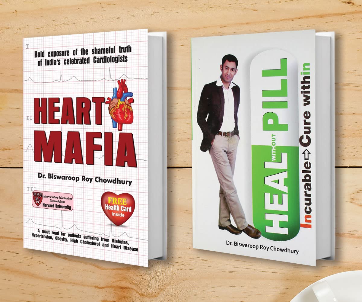 Heart Mafia + Heal Without Pill (Set Of 2 Books)