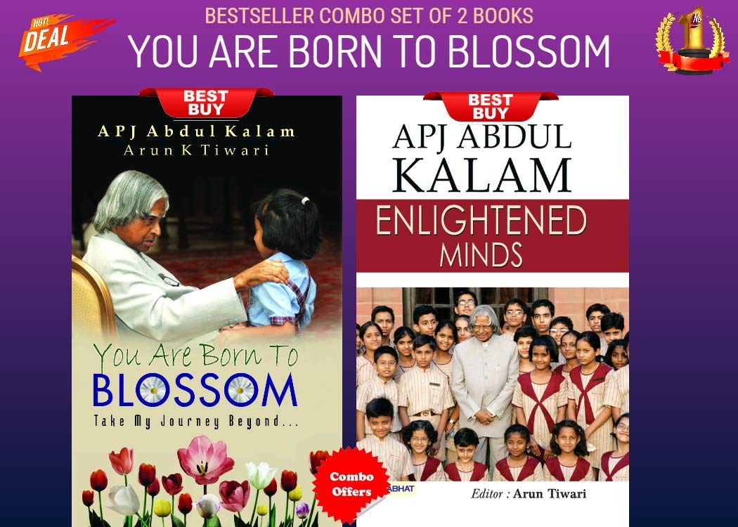 You Are Born to Blossom Combo: Set Of 2 books (You Are Born to Blossom + Enlightened Minds )