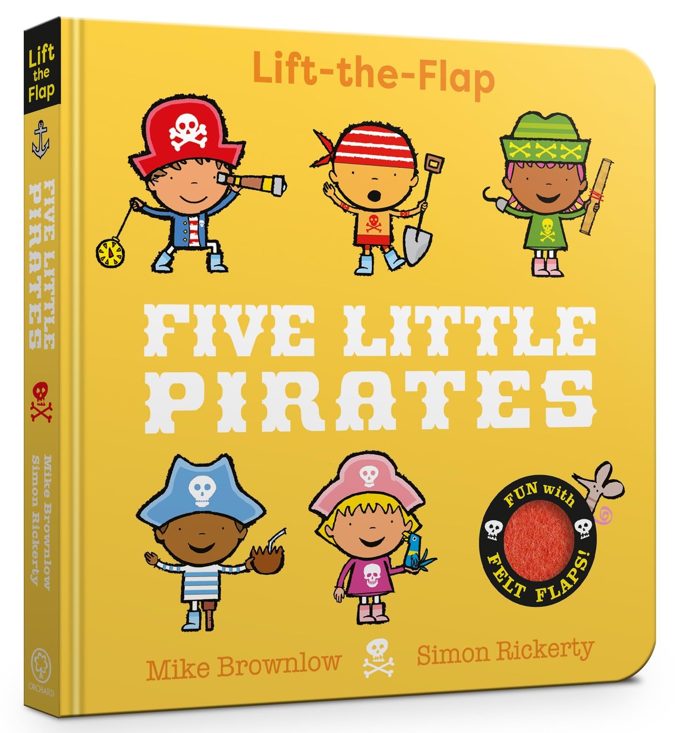 Five Little Pirates: LifttheFlap
