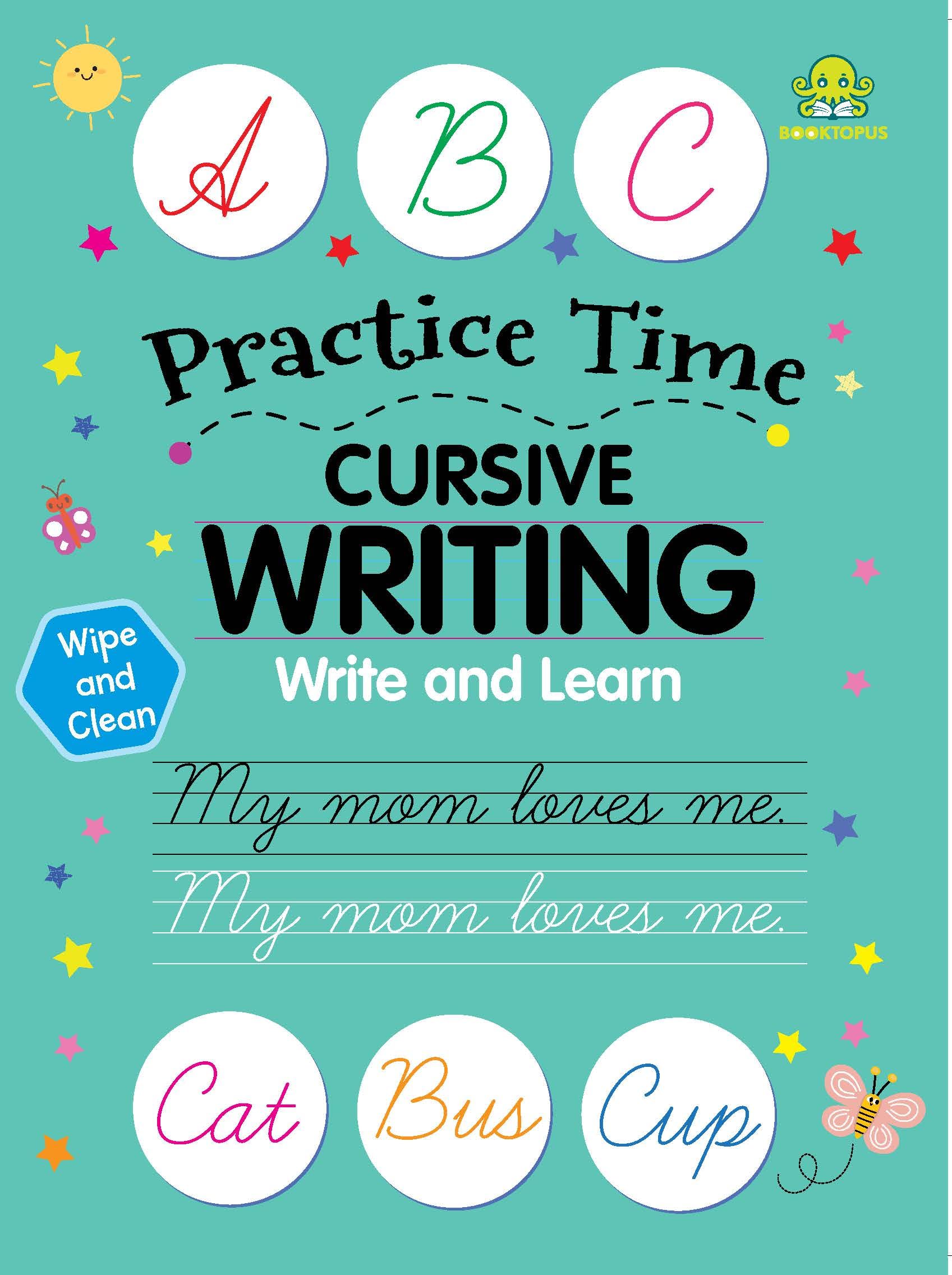 Lets Practice Wipe n Clean Cursive Writing
