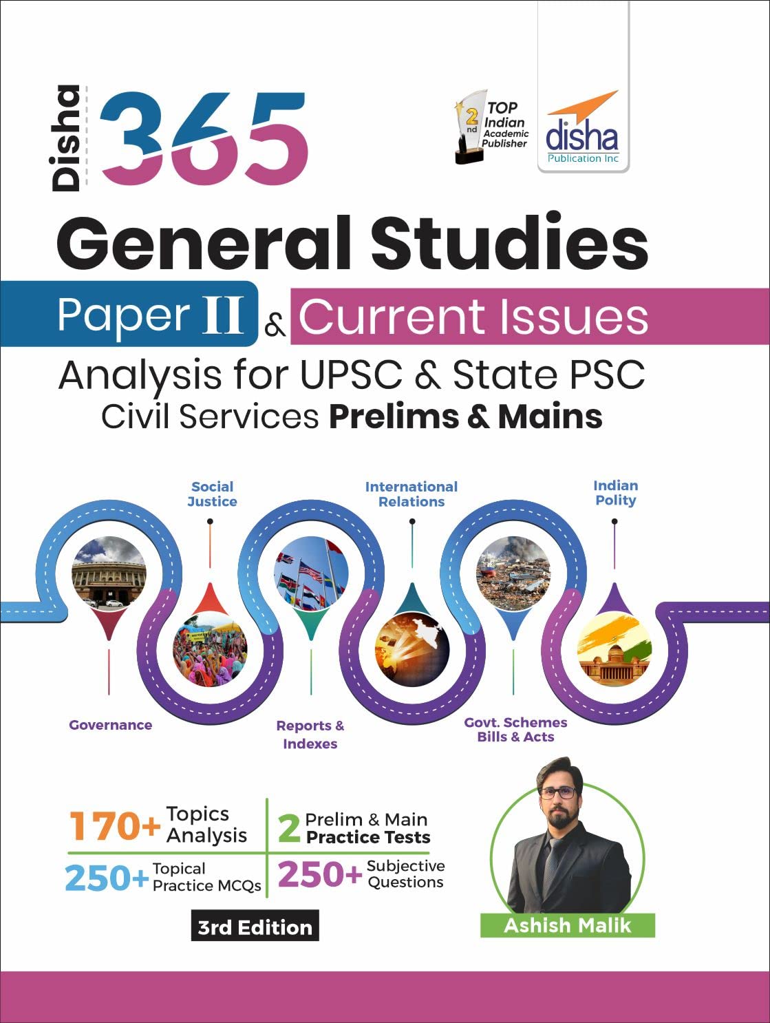 Disha 365 General Studies Paper Ii & Current Issues Analysis For Upsc & State Psc Civil Services Prelims & Mains  3Rd Edition
