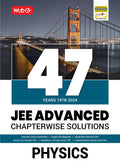 MTG 47 Years JEE Advanced (19782023) Chapterwise Previous Years Solved Question Papers Physics Book | JEE Advanced PYQ For 202