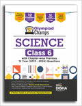 Disha Olympiad Champs Science Class 6 With ChapterWise Previous 12 Year (2013  2024) Questions 5Th Edition | Complete Prep Gui