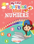 Colouring book  Numbers  Crayons Colour  Gift to Children for Painting, Drawing and Colouring  Age 2+  Activity Colouring B