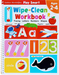 Play Smart WipeClean Workbook: Ages 24: Tracing, Letters, Numbers, Shapes