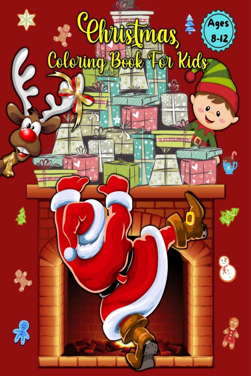 Christmas Coloring Book For Kids Ages 812 : My Magic Christmas Coloring & Activity Book For Kids Ages 812 | Educational Christ