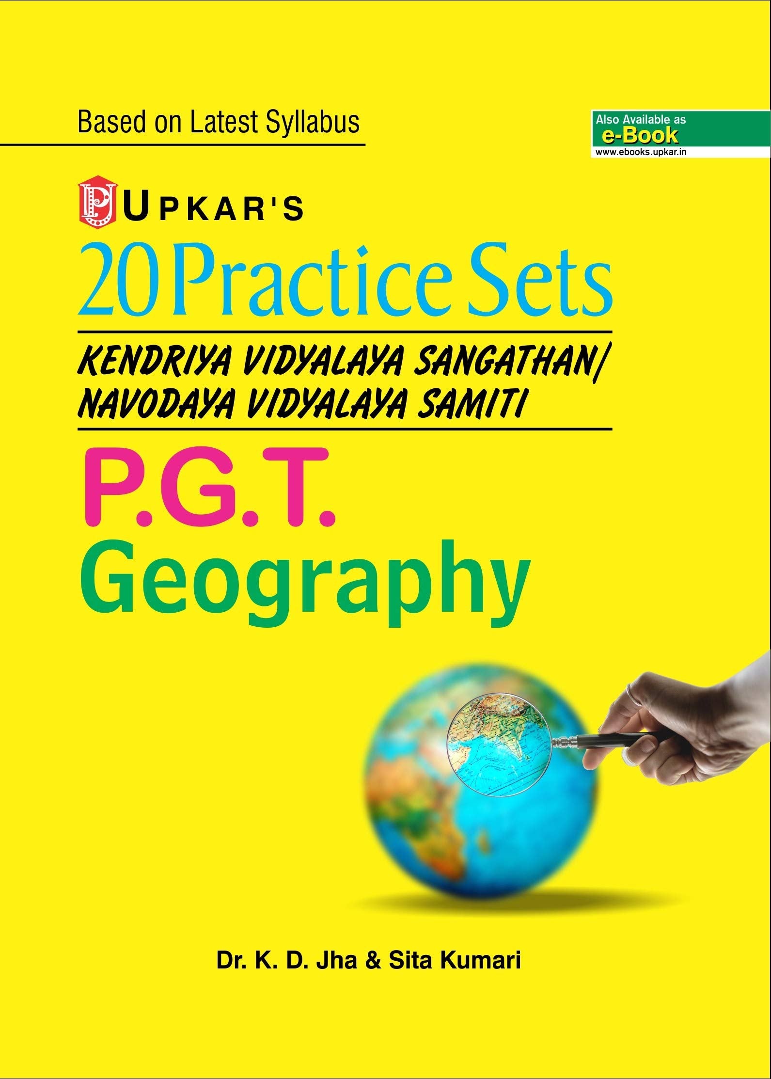 20 Practicesets Kendriya Vidyalaya Sangathan/navodaya Vidyalaya Samiti Pgt Geography