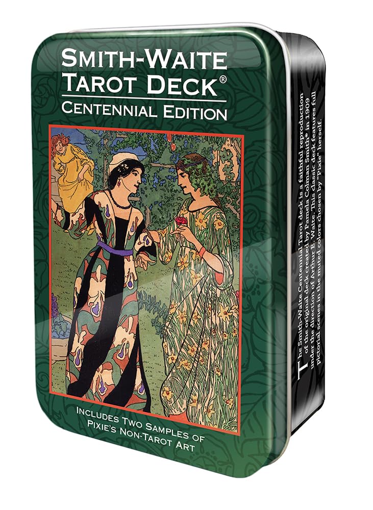 SmithWaite? Centennial Tarot Deck in a Tin