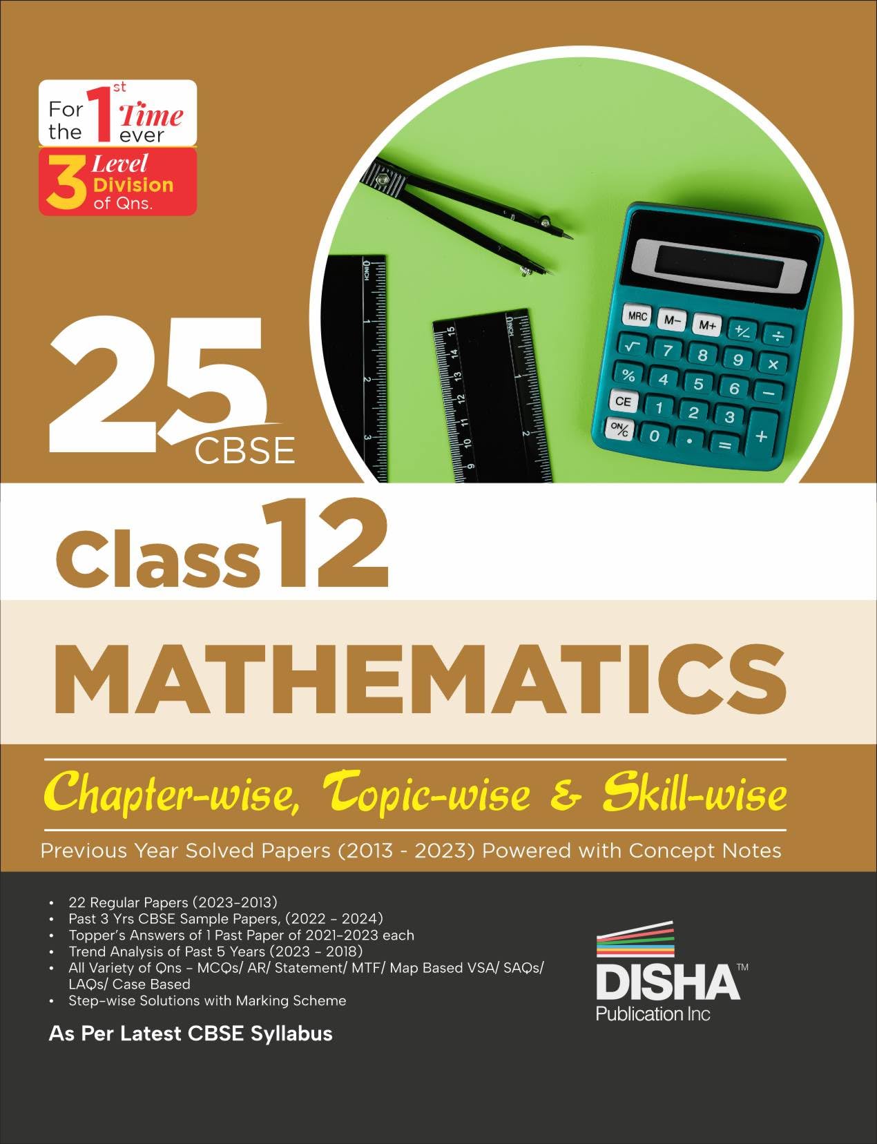 25 Cbse Class 12 Mathematics ChapterWise, TopicWise & SkillWise Previous Year Solved Papers (2013  2023) Powered With Concep