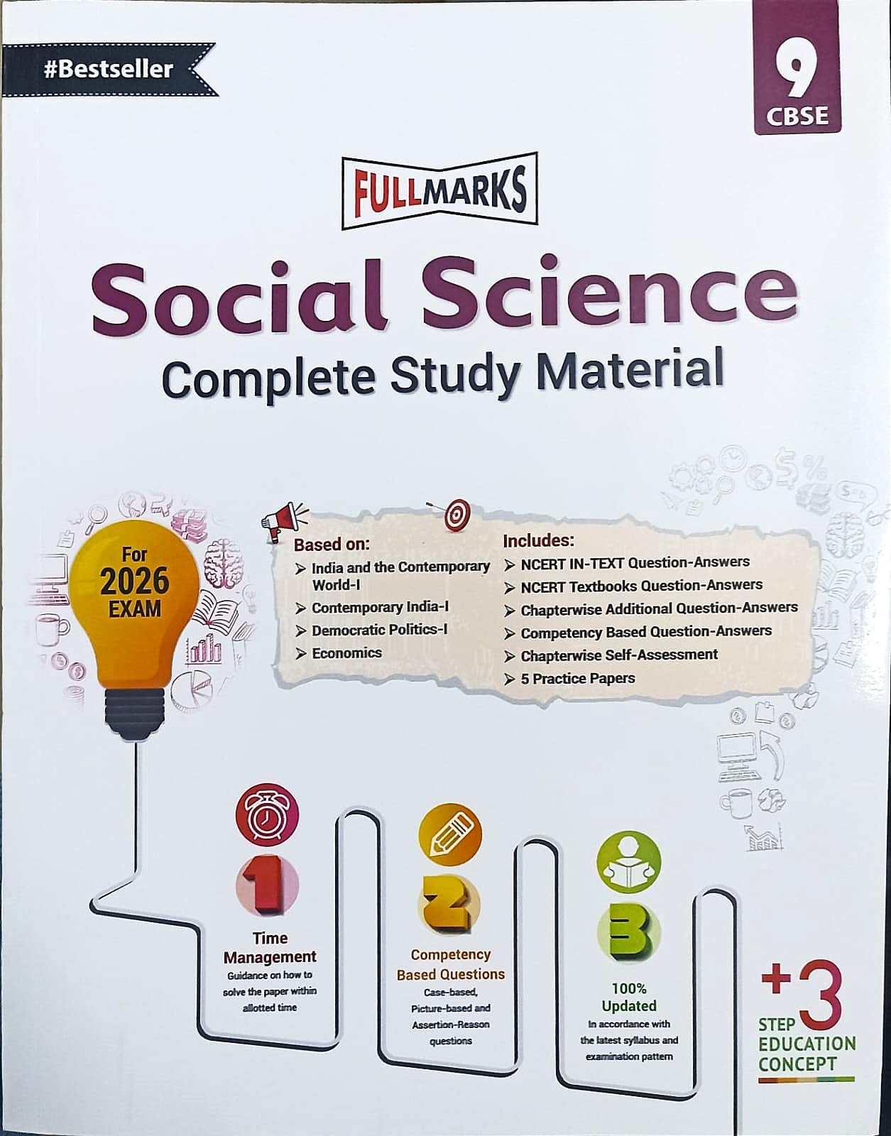 (Old Edition) FullMarks Social Science Complete Study Material CBSE 9