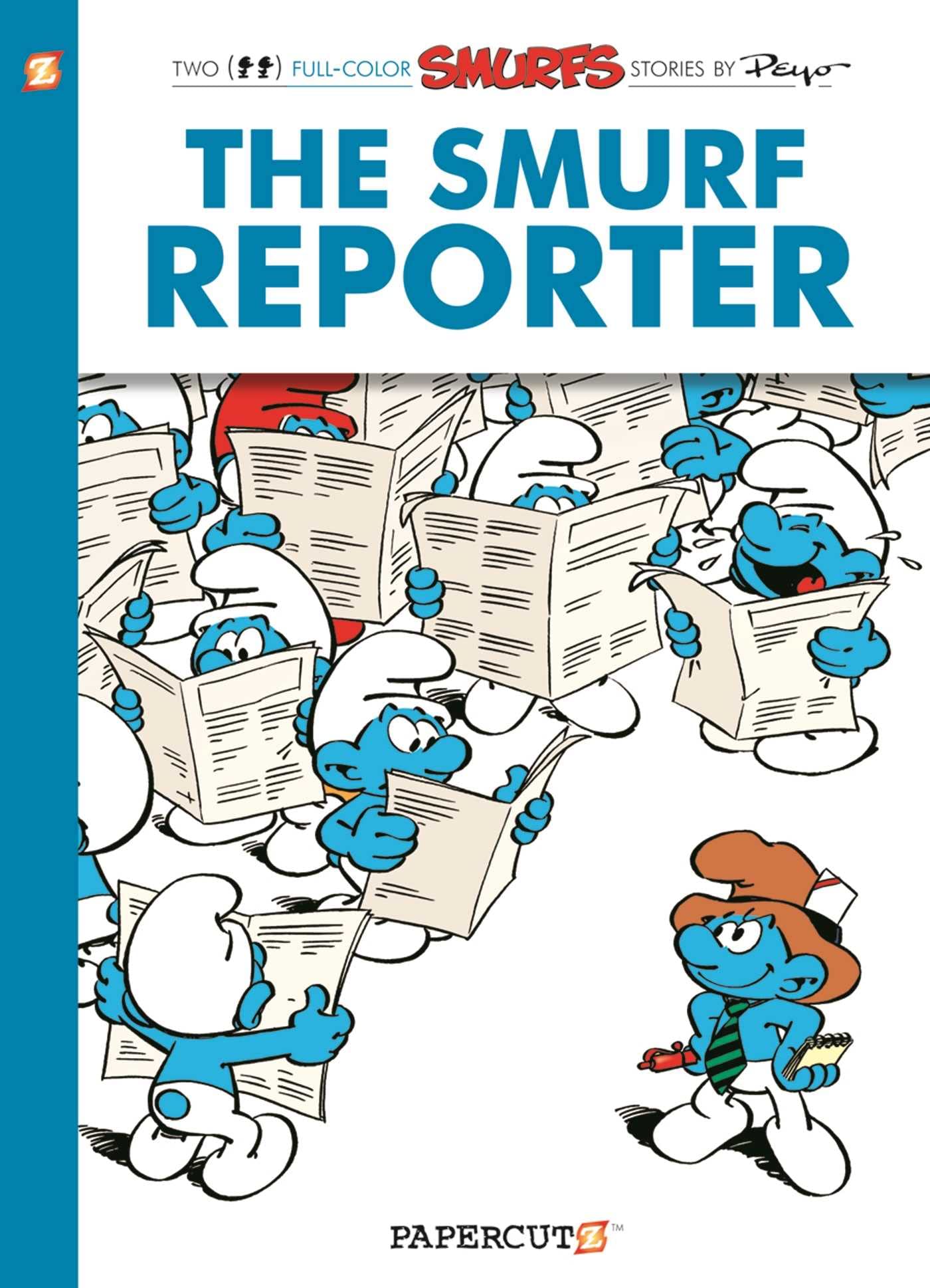 The Smurfs #24: The Smurf Reporter (The Smurfs Graphic Novels): Volume 24