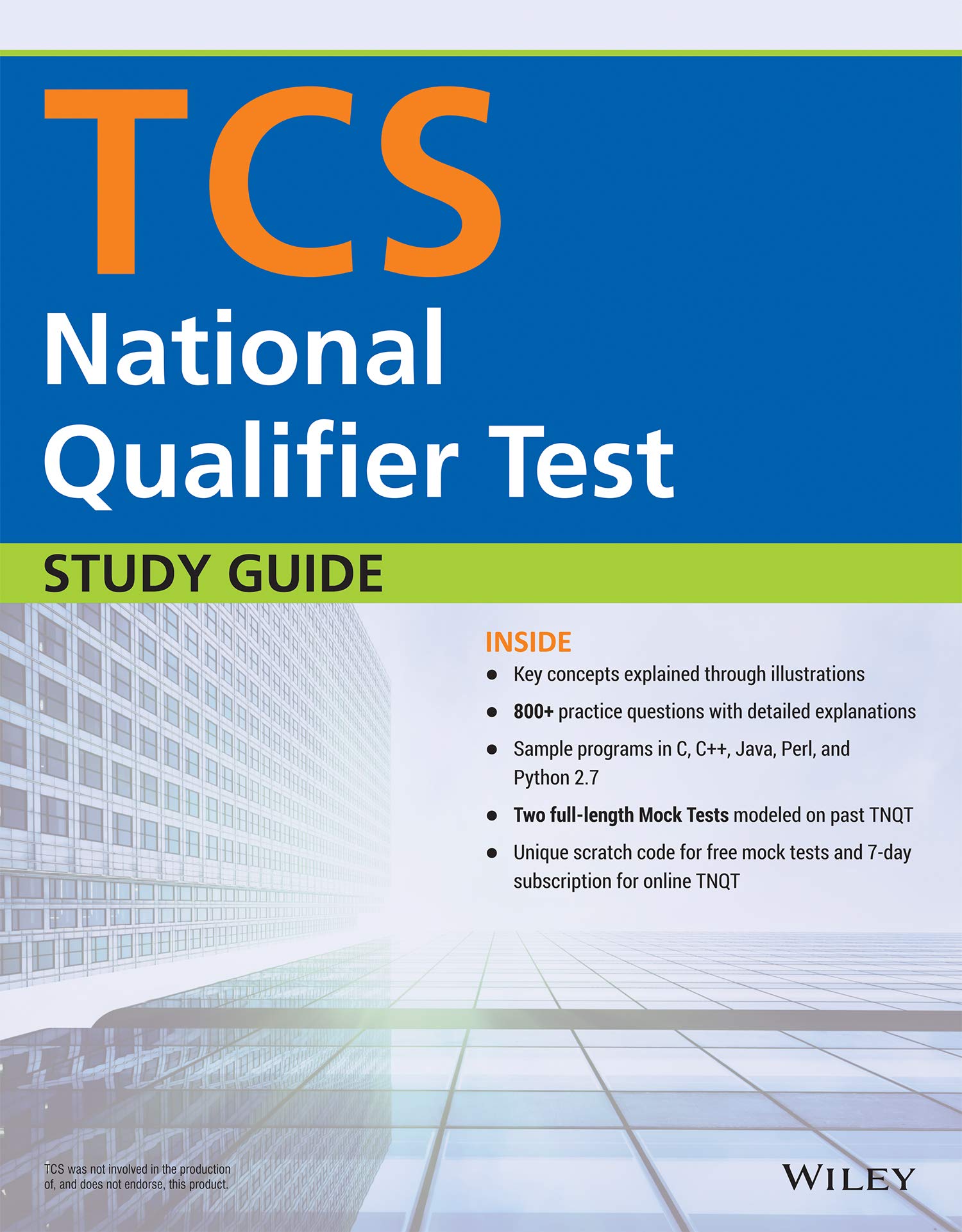 Wileys TCS National Qualifier Test Study Guide