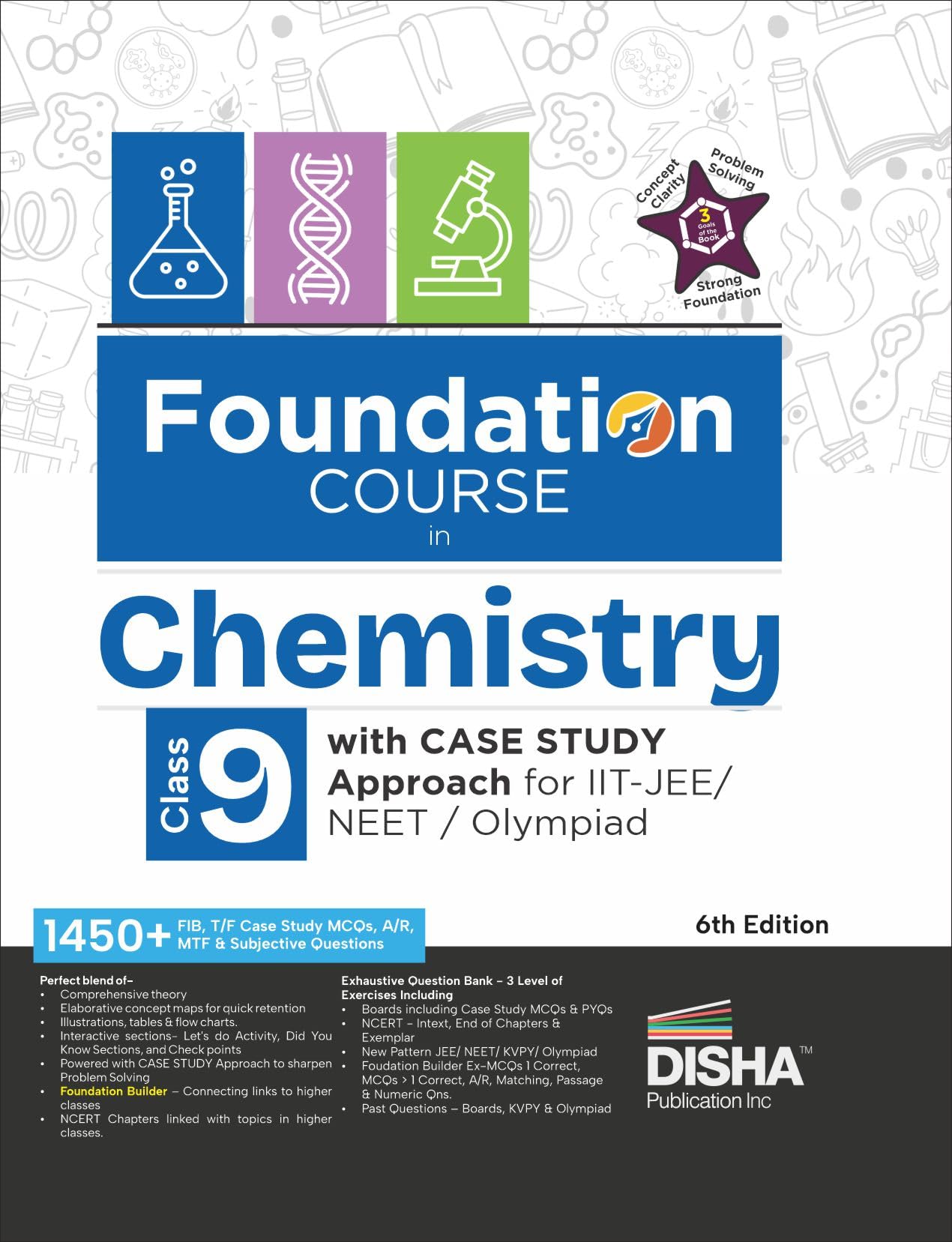 Disha Foundation Course In Chemistry Class 9 With Case Study Approach For Iit Jee/ Neet/ Olympiad  6Th Edition