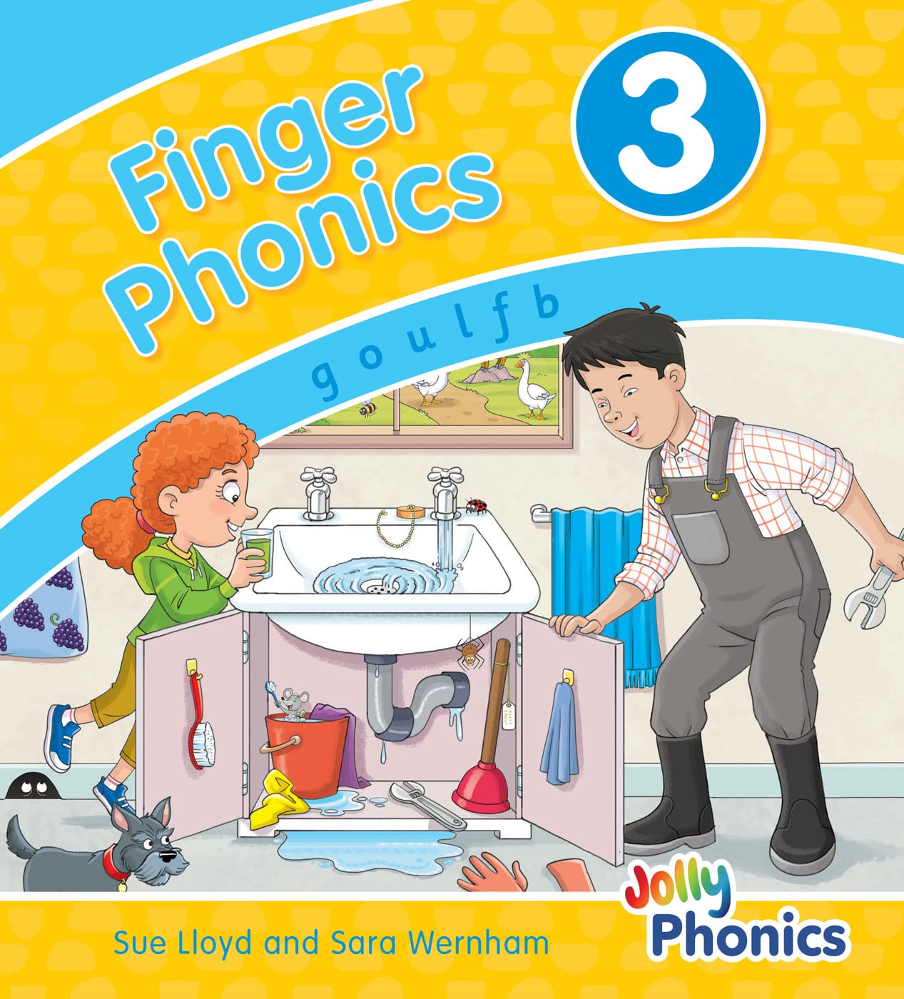 Finger Phonics Book 3: in Precursive Letters (British English edition) (Finger Phonics set of books 17)