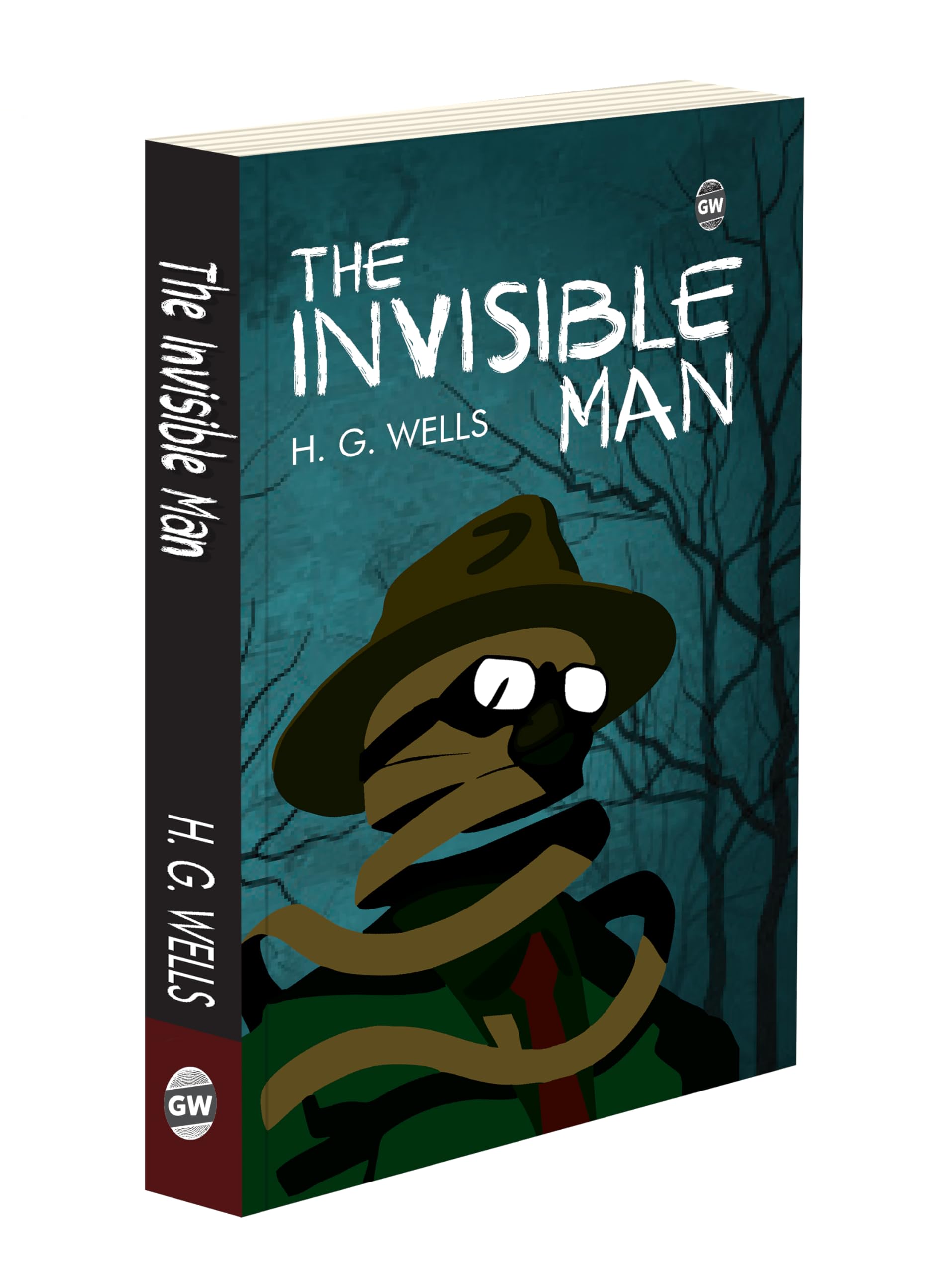 The Invisible Man by H. G. Wells (Paperback) : MustRead Fiction, Classic English Novel, Educational book on Science Fiction, Co