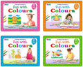 Fun with Colours (Set of 4 Books): Perfect Gift for Children Who Love Colouring, Drawing & Painting | Premium Quality Paper | Co