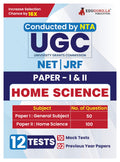 Nta Ugc Net Home Science (Paper I & Ii) Exam 2024 | 10 Full Length Practice Mock Tests + 2 Previous Year Papers (1800+ Solved Qu