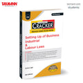 Taxmanns CRACKER for Setting Up of Business Industrial & Labour Laws (Paper 3 | SUBIL)  Date Driven Practice Manual Offering 