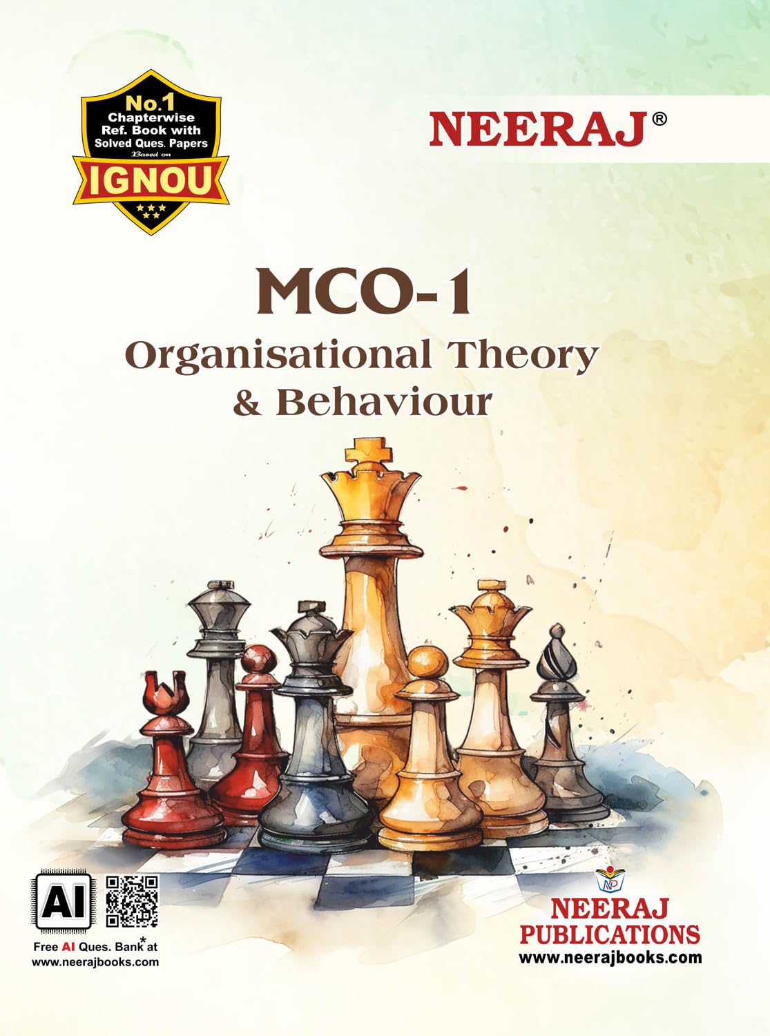 NEERAJ MCO1 Organisational Theory and Behaviour  IGNOUChapter Wise Help Book including Many Solved Sample Papers & Important 