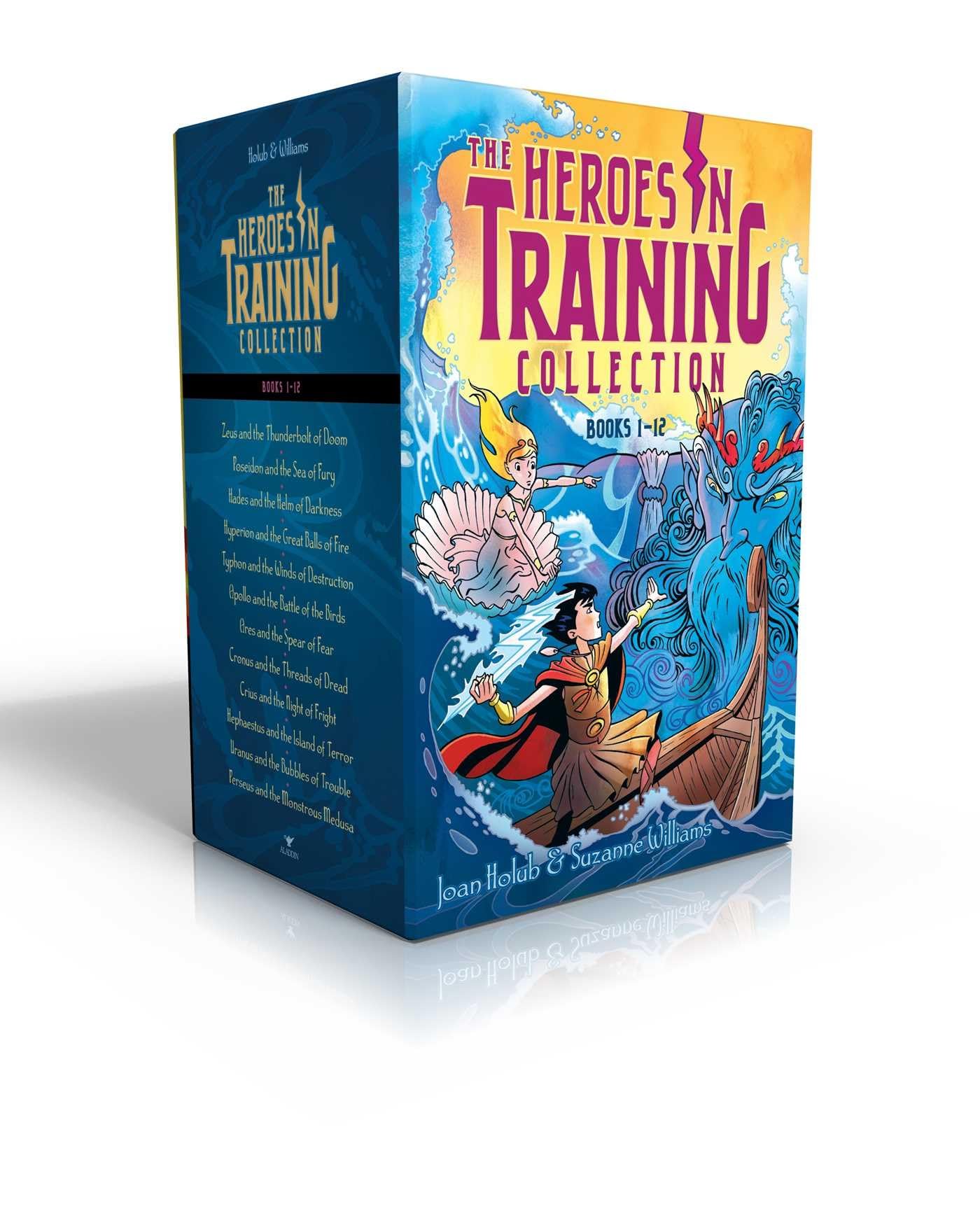 Heroes in Training Olympian Collection Books 112 (Boxed Set): Zeus and the Thunderbolt of Doom; Poseidon and the Sea of Fury; H