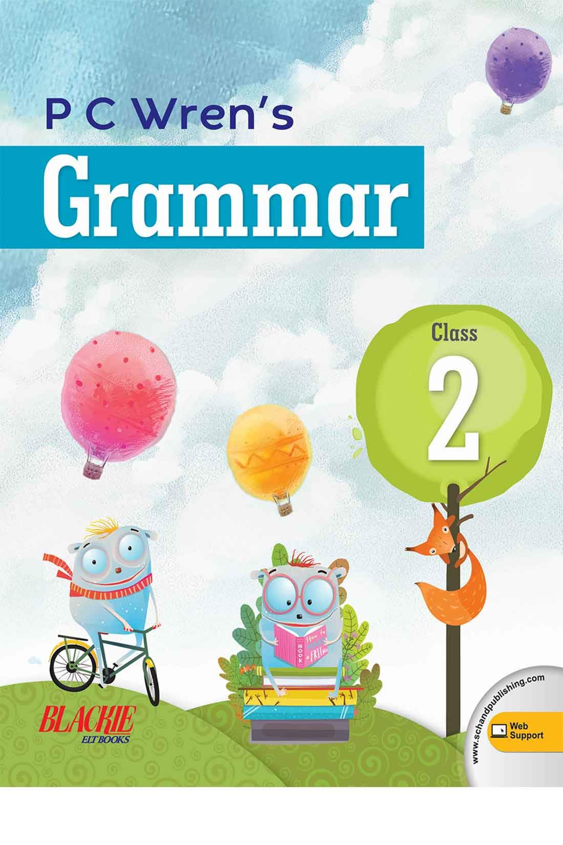 P C Wrens Grammar 2  by PC Wren, NDV Prasada Rao (202425 Examination)
