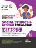 Olympiad Champs Social Studies & General Knowledge Class 5 With ChapterWise Previous 8 Year (2015  2022) Questions 3Rd Edition