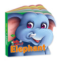 Sawan Presents Who Am I Elephant | DieCut Shape BoardBook
