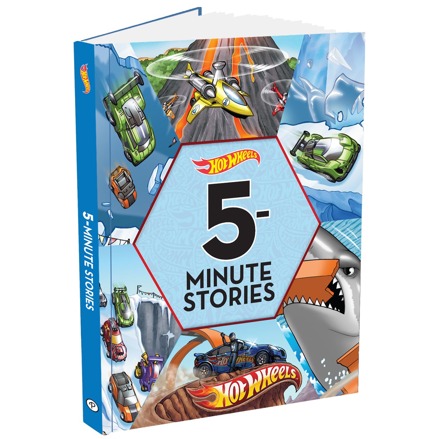 Hot Wheels: 5Minute Stories Book | Car Race Stories Collection | For 6 To 8 Year Old
