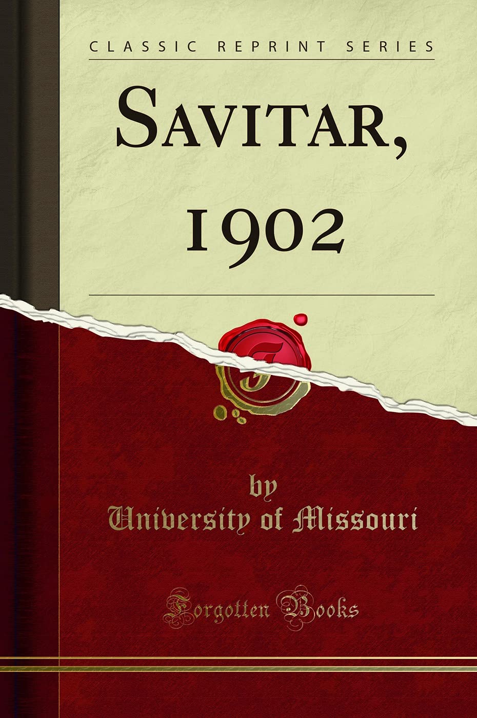 Savitar, 1902 (Classic Reprint)