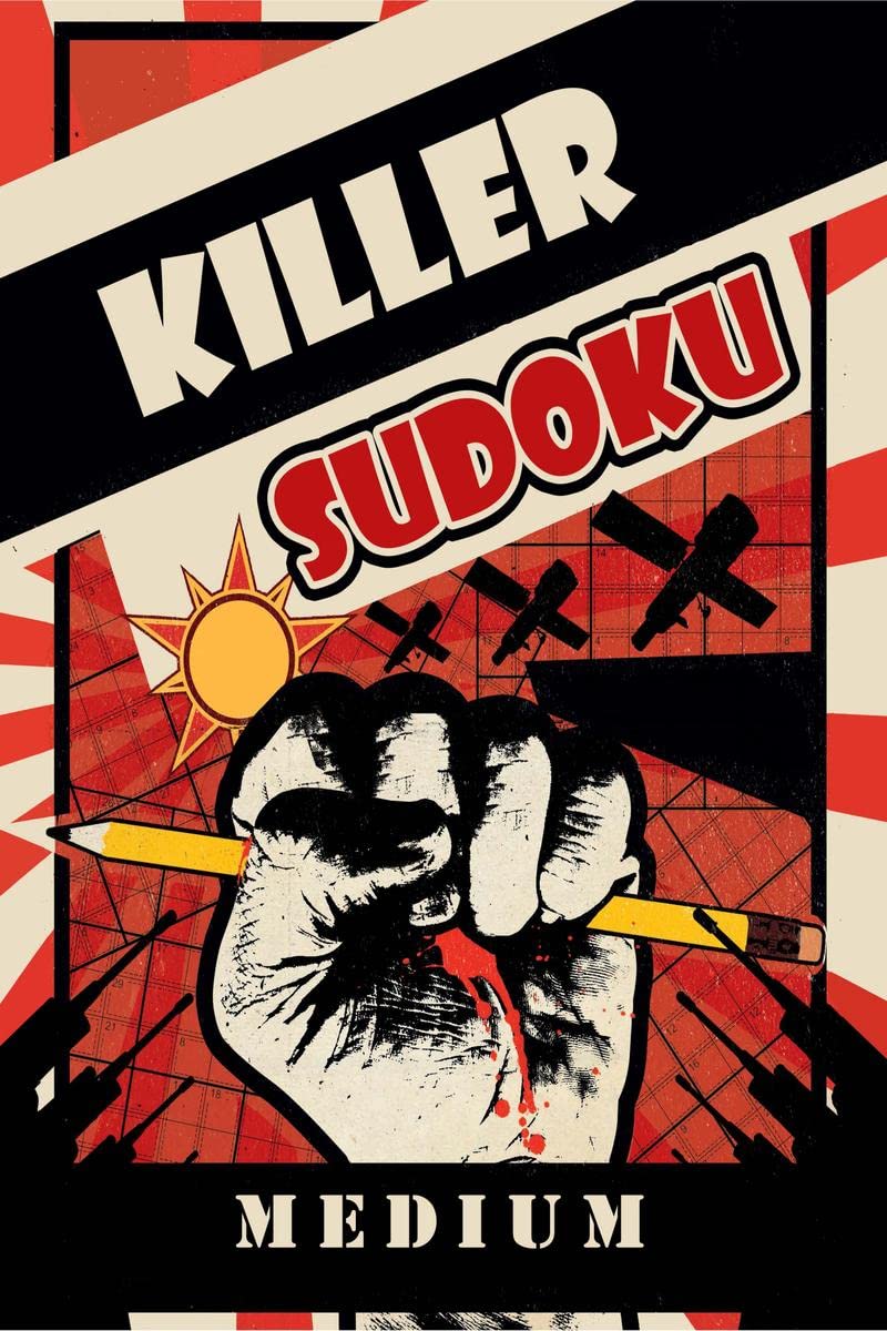 Killer Sudoku : Medium Level Killer Sudoku Puzzle Books, Killer Soduko Book