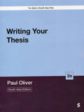 Writing your Thesis (SAGE Study Skills Series)