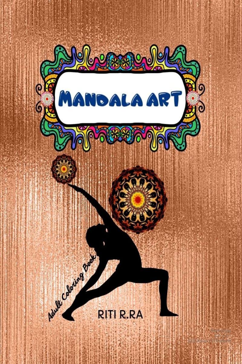 MANDALA ART : Beautiful and Relaxing Mandalas for Stress Relief and Relaxation/ Amazing Coloring Book with Inspirational Mandala