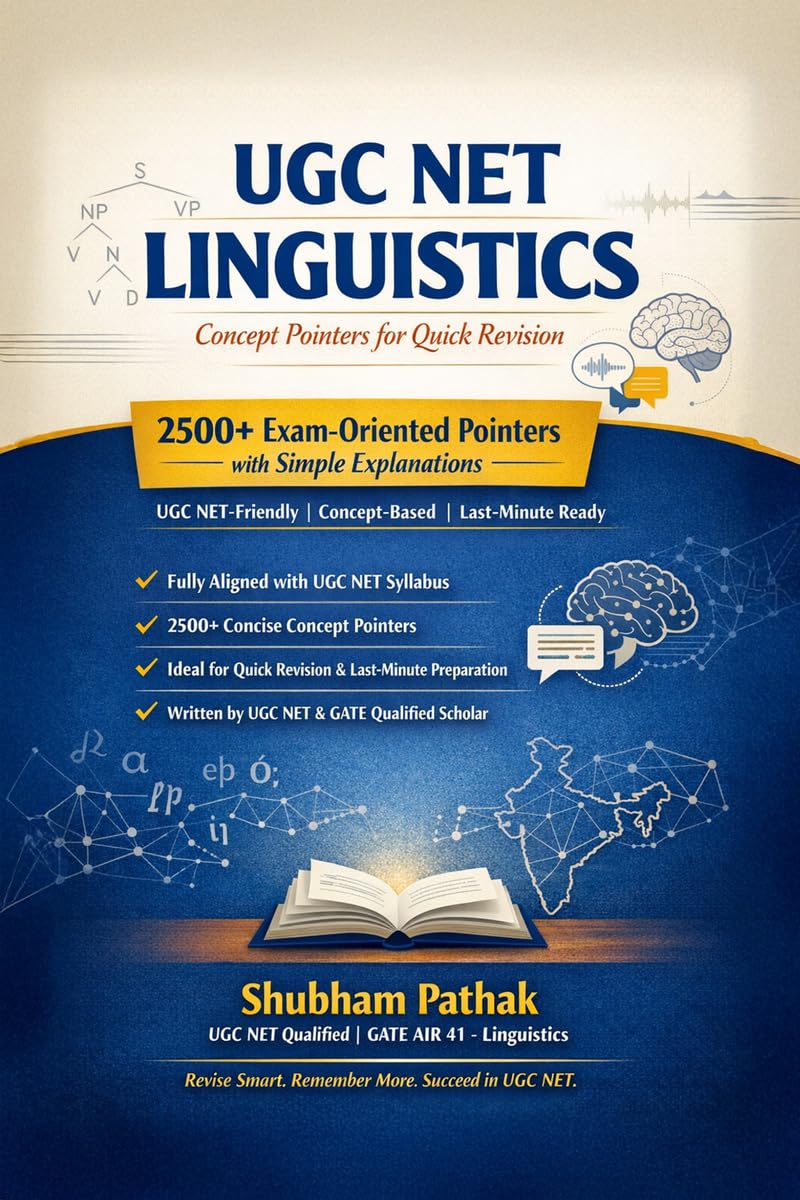 UGC NET LINGUISTICS: Concept Pointers for Quick Revision