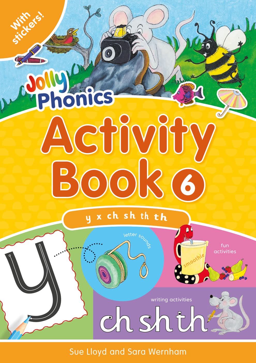 Jolly Phonics Activity Book 6: In Precursive Letters (British English edition) (Jolly Phonics Activity Books, set 17)