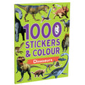 1000 Stickers & Colour: Dinosaurs | Fun Sticker & Coloring Book for Kids | Prehistoric Adventure with TRex, Triceratops & More 