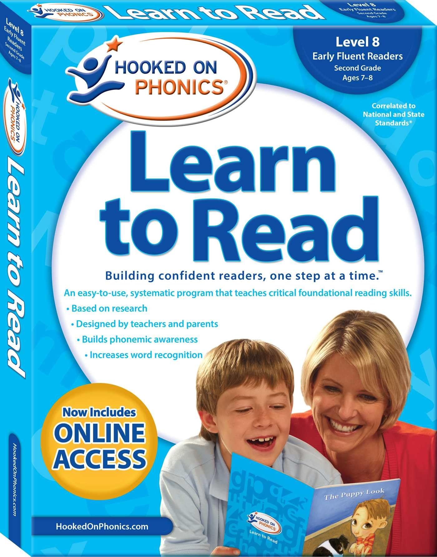Hooked on Phonics Learn to Read  Level 8: Early Fluent Readers (Second Grade  Ages 78) (8)