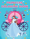 Princess Coloring Book: Princesses & Fairies, Ages 48, Fun Color Pages For Kids, Girls Birthday Gift, Journal