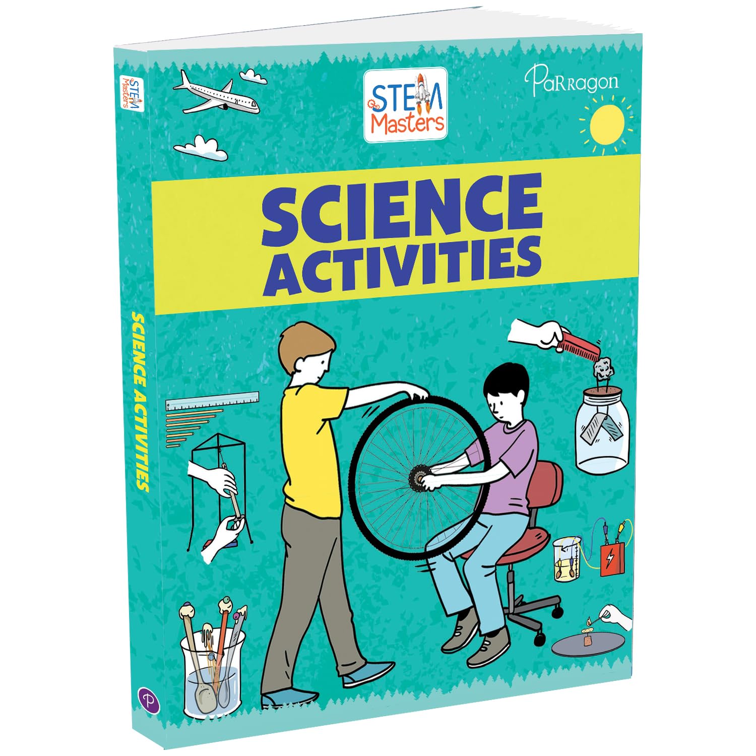 Stem Masters: Science Activities | Reference Book For Kids | Encylopedia For Ages 7+