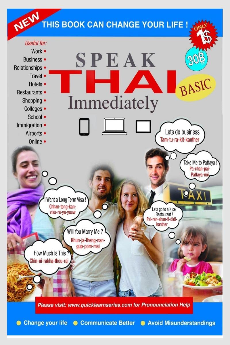 Speak Thai Immediately : English Thai Learning Book