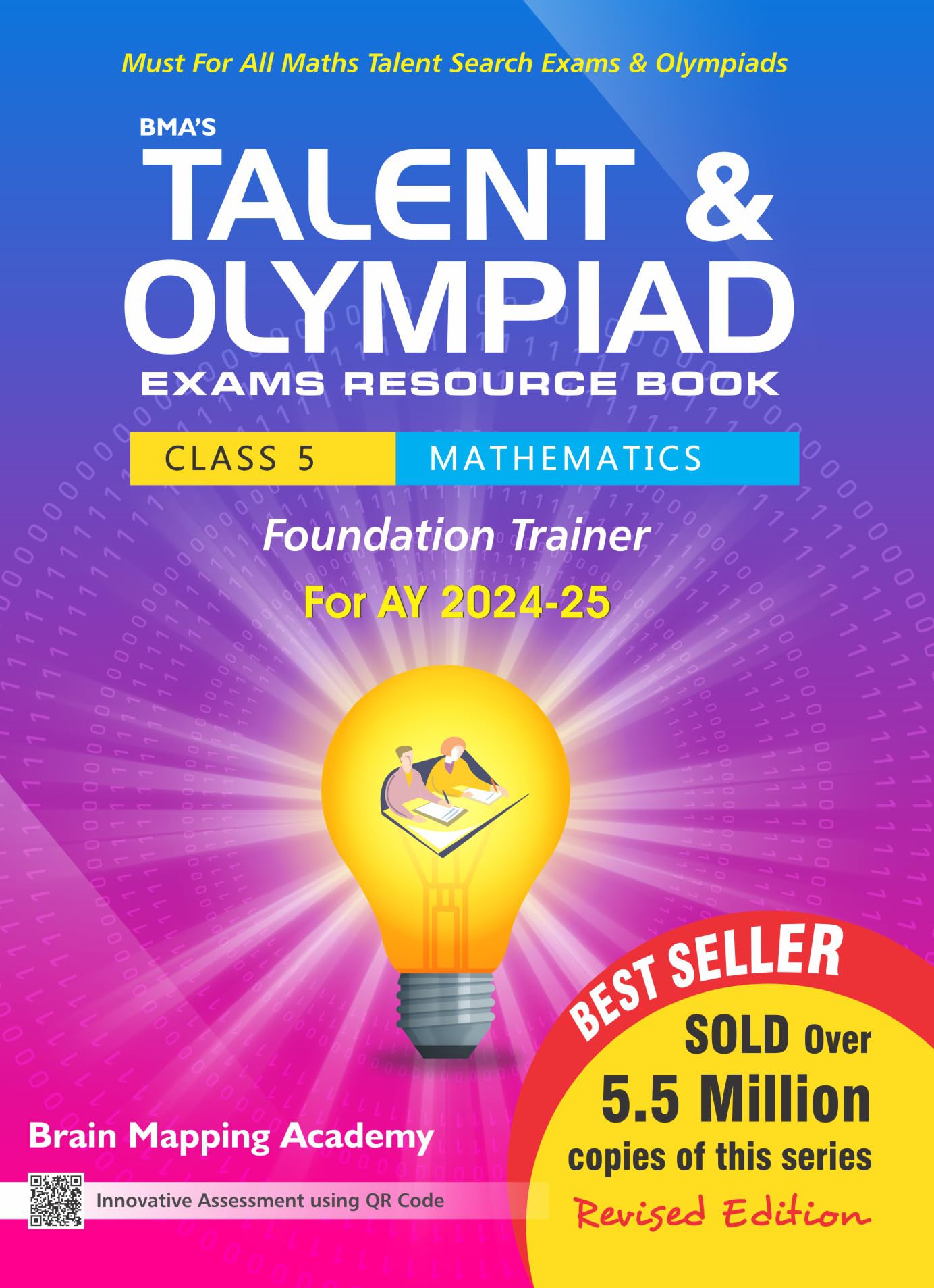 BmaS Talent & Olympiad Exams Resource Book For Class5 (Maths)