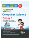 Disha Olympiad Champs Computer Science Class 1 with Chapterwise Previous 13 Year (2013  2025) Questions 5th Edn | Cyber/ Infor