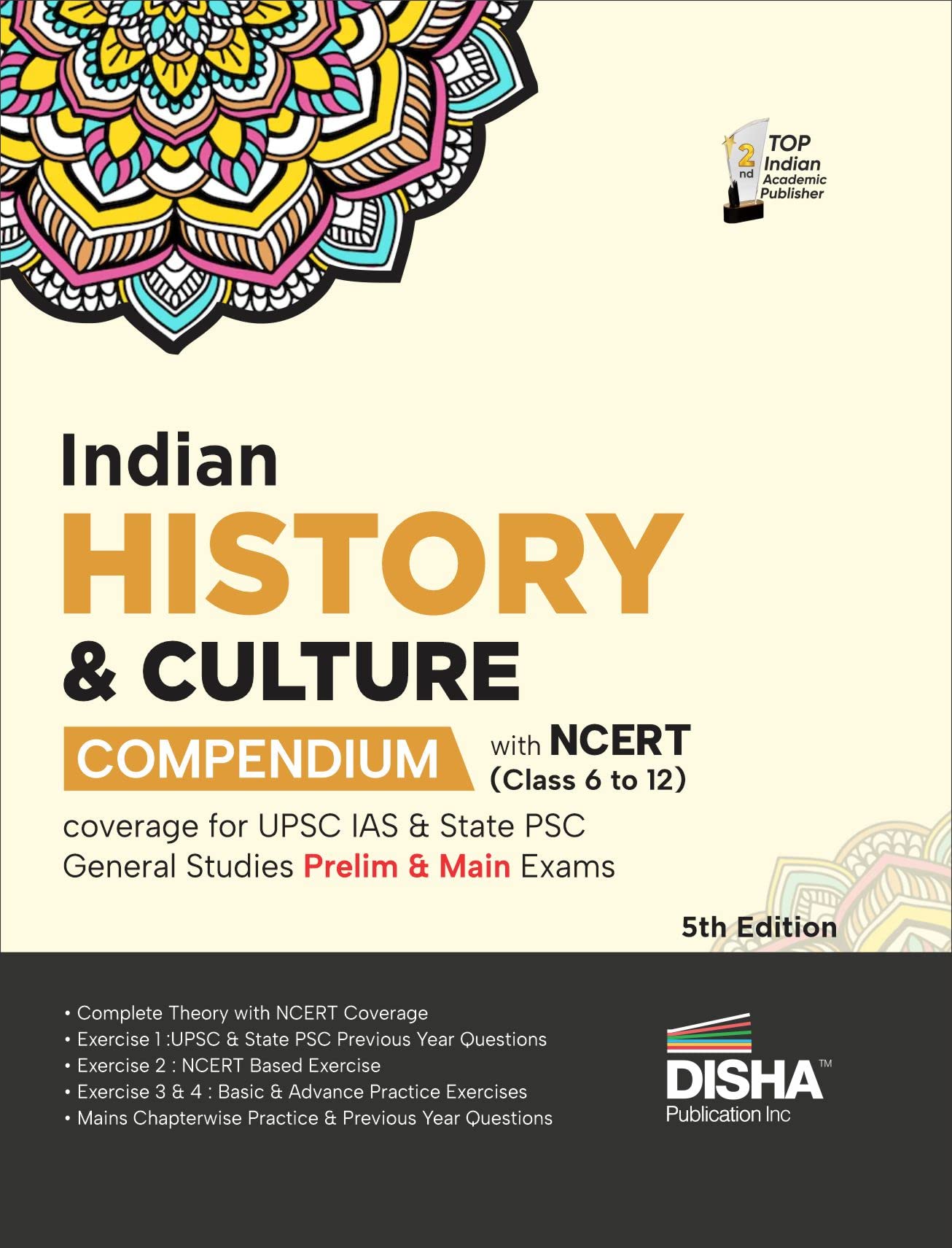 Indian History & Culture Compendium With Ncert (Class 6 To 12) Coverage For Upsc Ias & State Psc General Studies Prelim & Main E