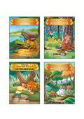 Animal Tales (Illustrated) (Set of 4 Books)  Moral Stories  Jataka Tales, Buddha Tales, Hitopadesha Tales, Wisdom Tales  Bedt