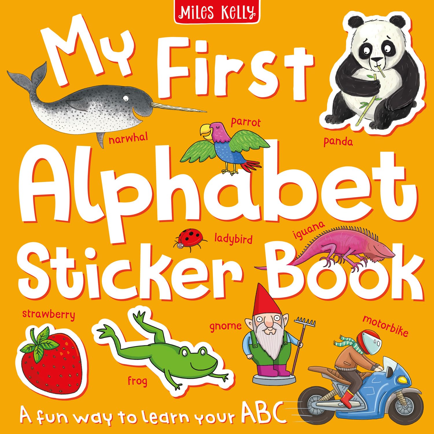 My First Alphabet Sticker Book: A Fun Interactive Activity for Small Hands to Learn Letters and Fine Motor Skills