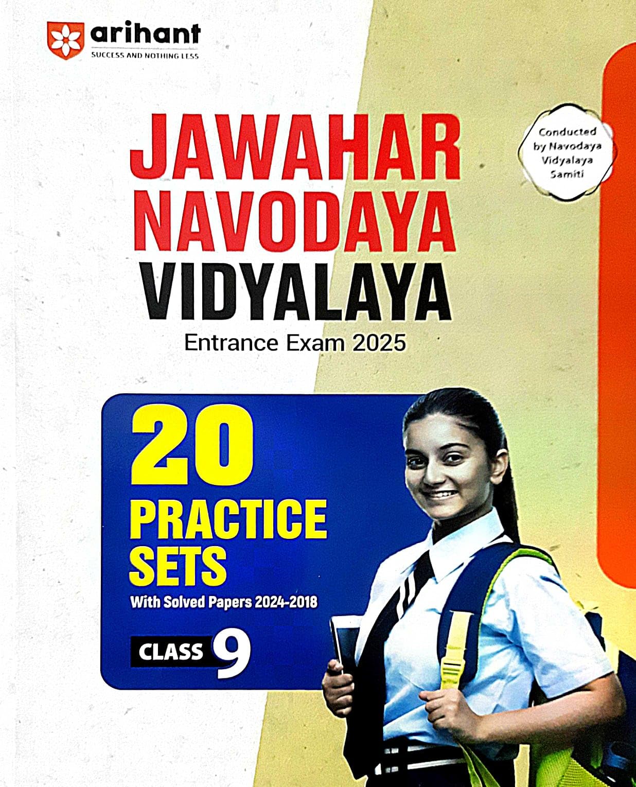 (OLD EDITION) Jawahar Navodaya Vidyalaya Entrance Exam Practice Sets Class 9