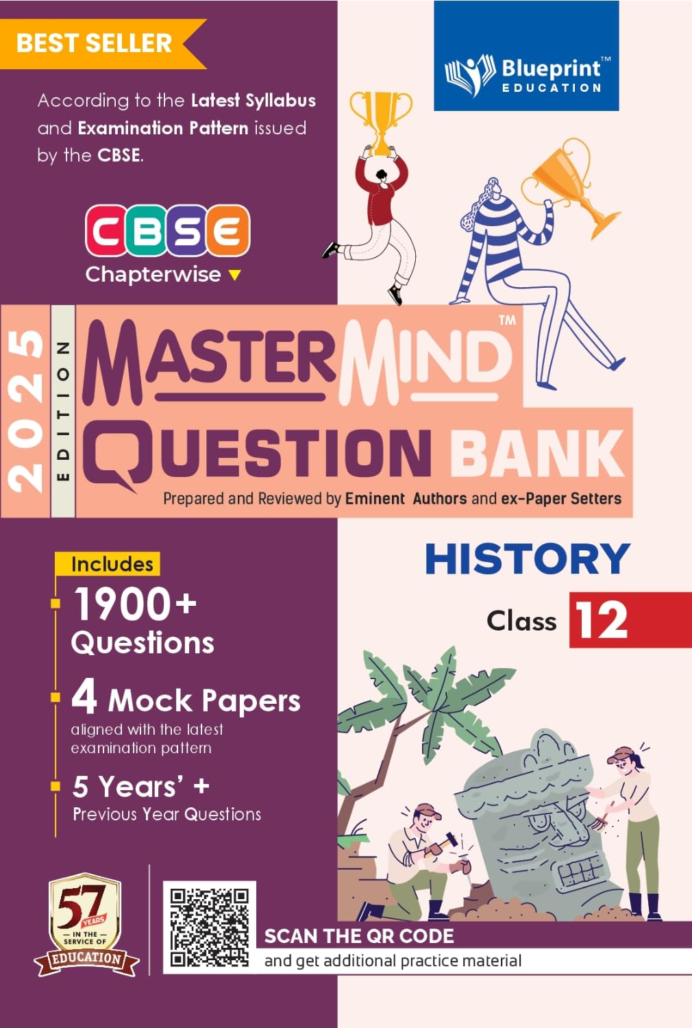 History Class 12 Mastermind Cbse Question Bank For 2025 Board Exams