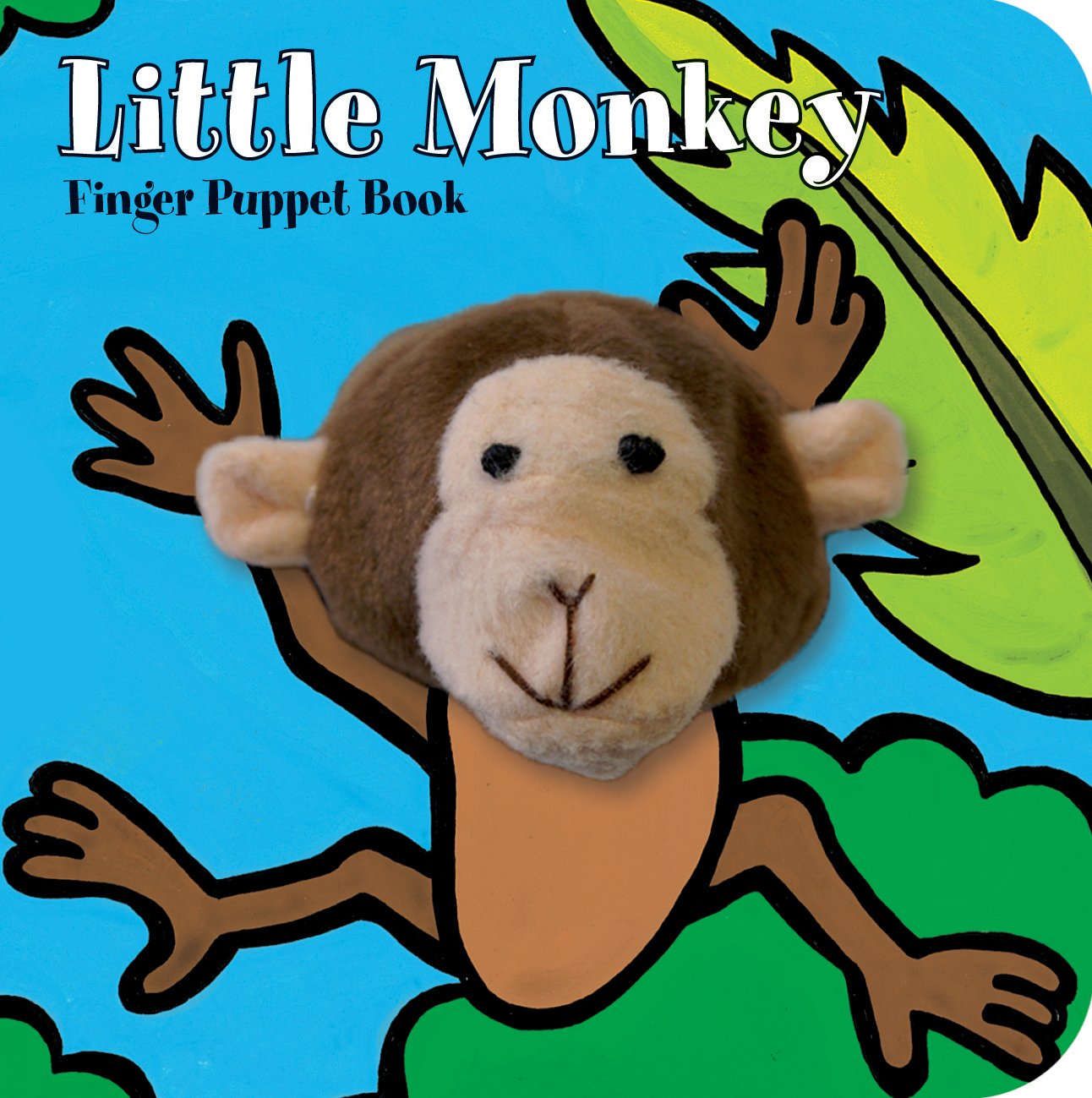 Little Monkey: Finger Puppet Book: (Finger Puppet Book for Toddlers and Babies, Baby Books for First Year, Animal Finger Puppets