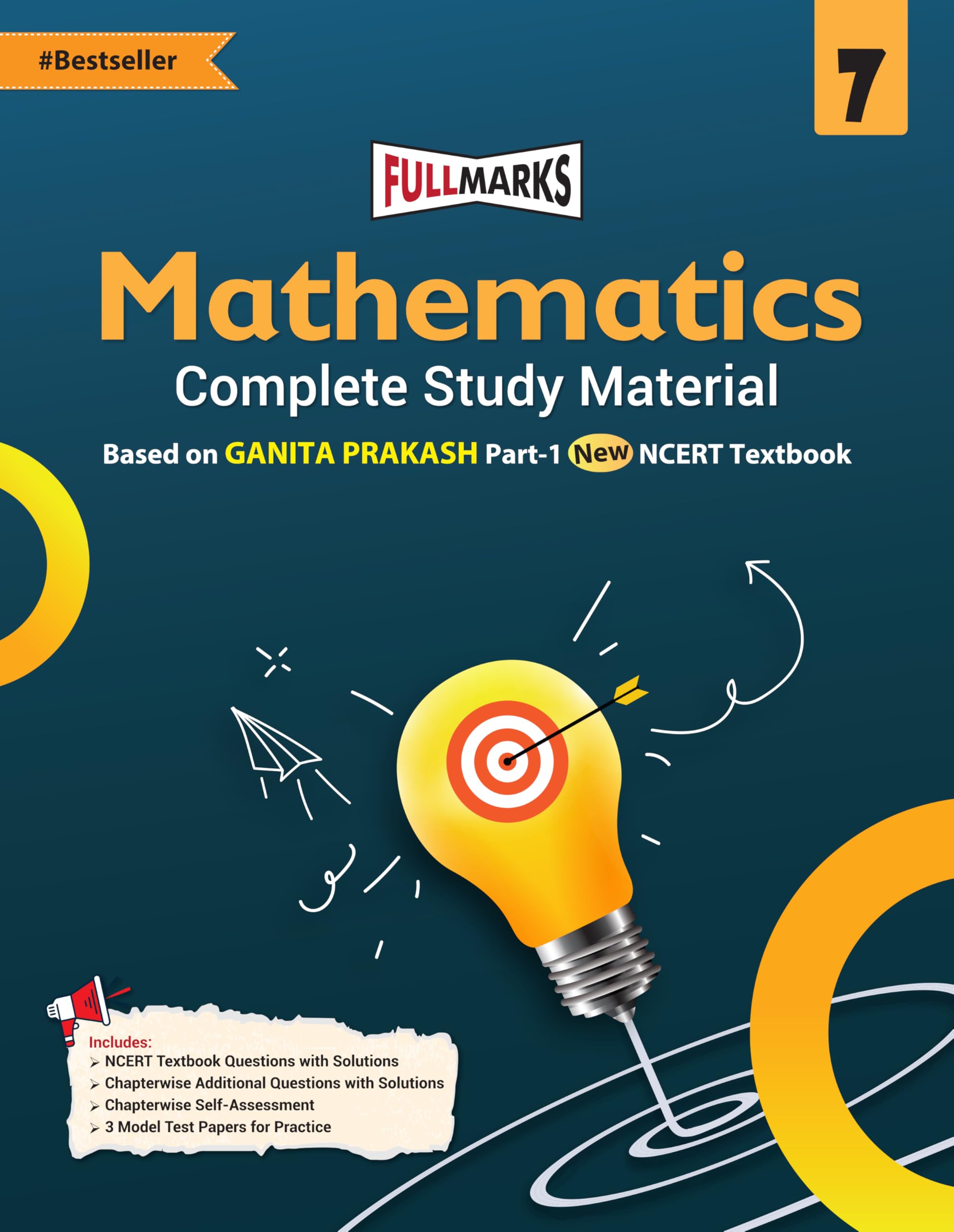 Full Marks Mathematics Complete Study Material Class 7 | Based On New Ncert Textbook And Cbse Syllabus | Includes Chapterwise Su